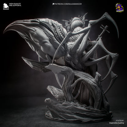 Jorogumo | Resin Garage Kit Figure | Bulkamancer Sculpts