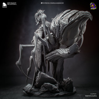 Jorogumo | Resin Garage Kit Figure | Bulkamancer Sculpts