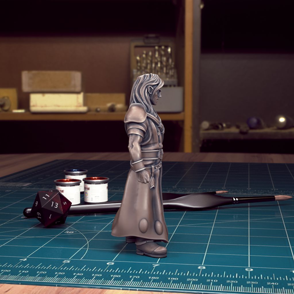 Curse of Strahd NPC, Kasimir Velikov | DnD Character Miniature | TytanTroll Miniatures - Tattles Told 3D