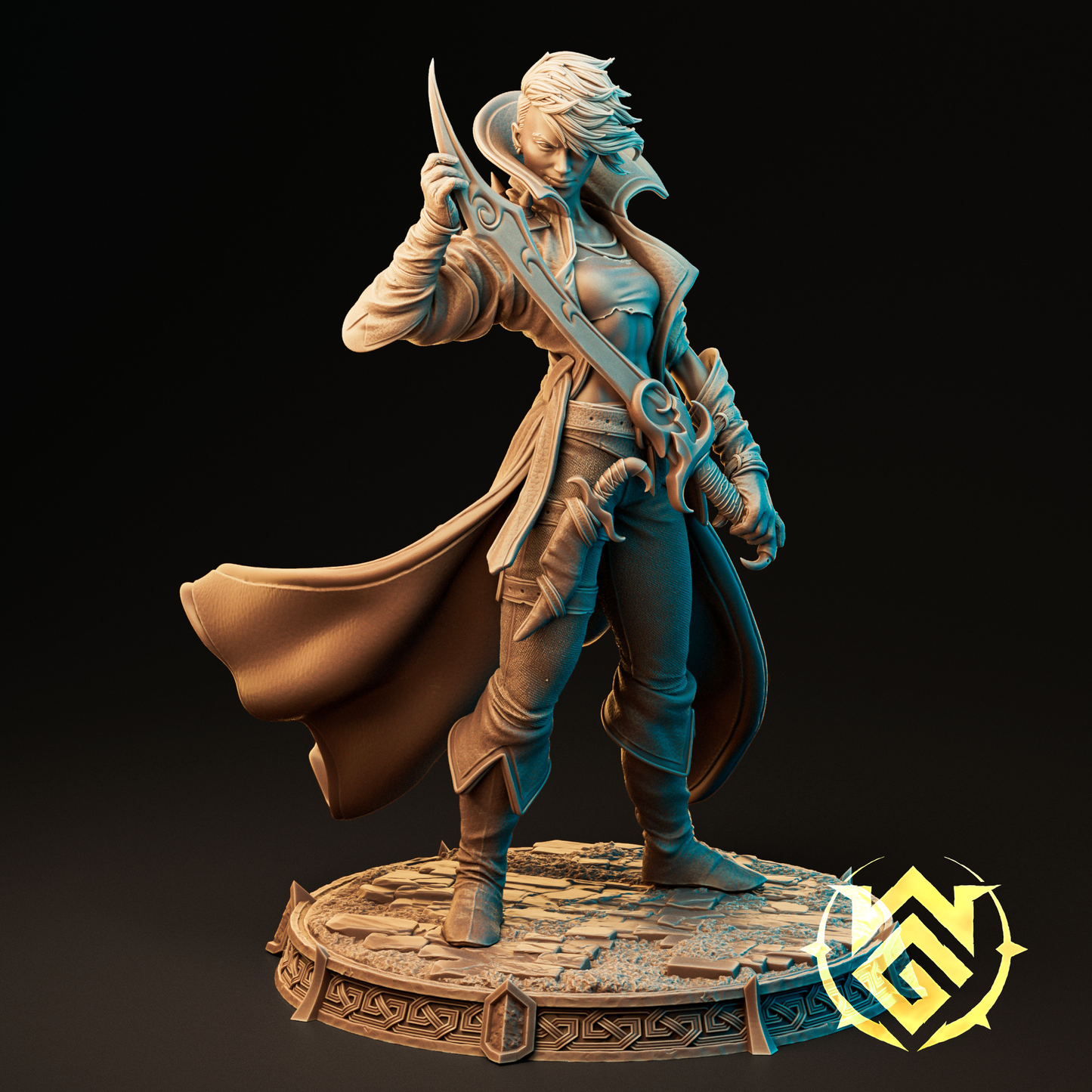 Black Lotus Katerina | TTRPG D&D Miniature | The Witchguild