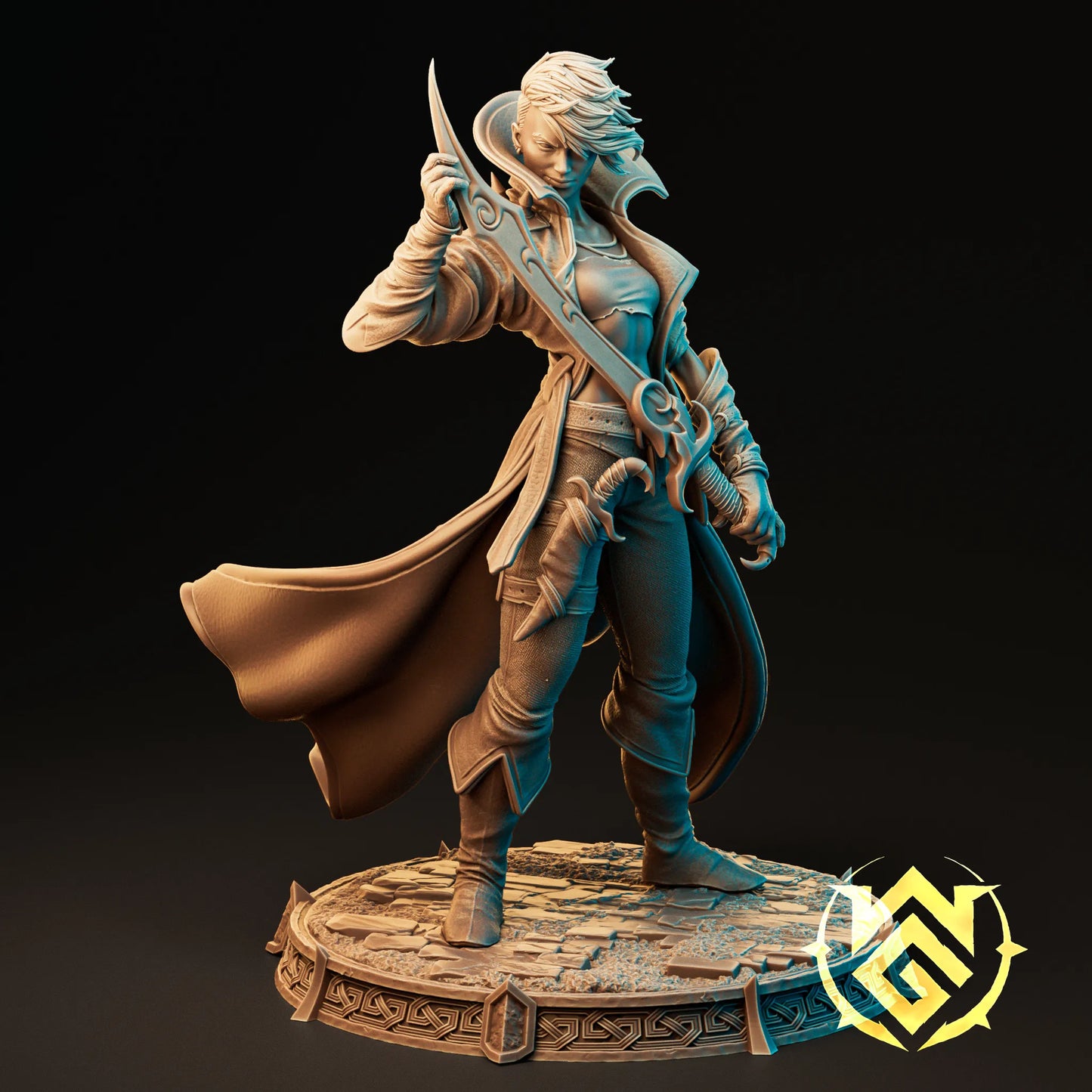 Black Lotus Katerina | TTRPG D&D Miniature | The Witchguild