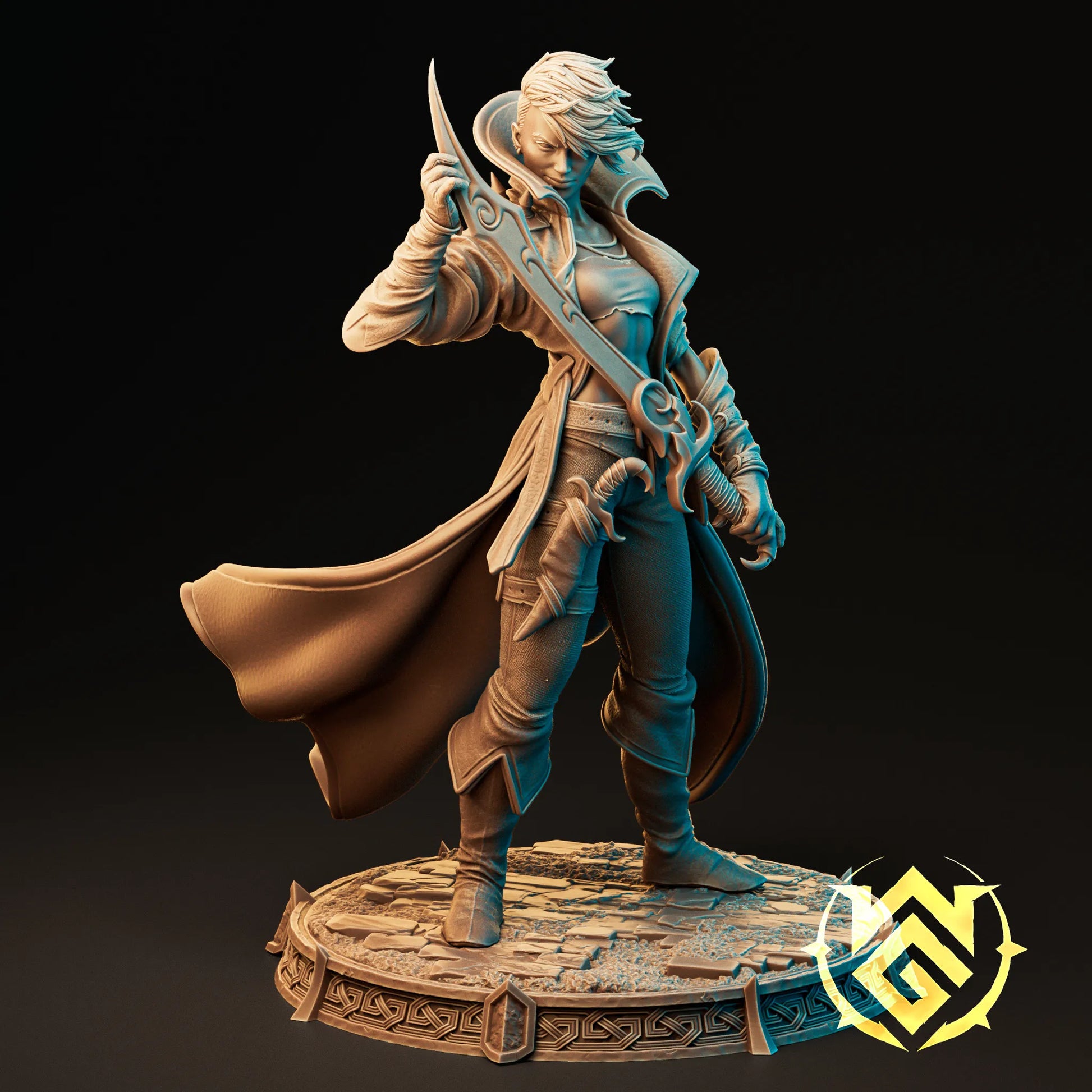 Black Lotus Katerina | TTRPG D&D Miniature | The Witchguild