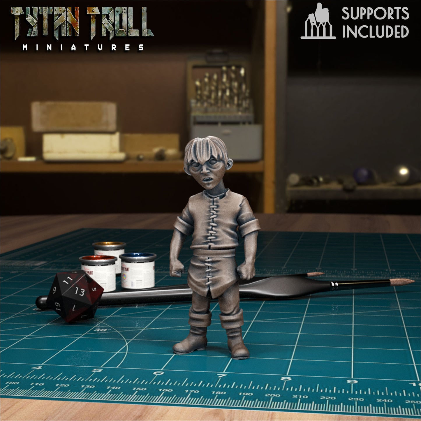 CoS Kellen | D&D TTRPG Mini | TytanTroll Miniatures