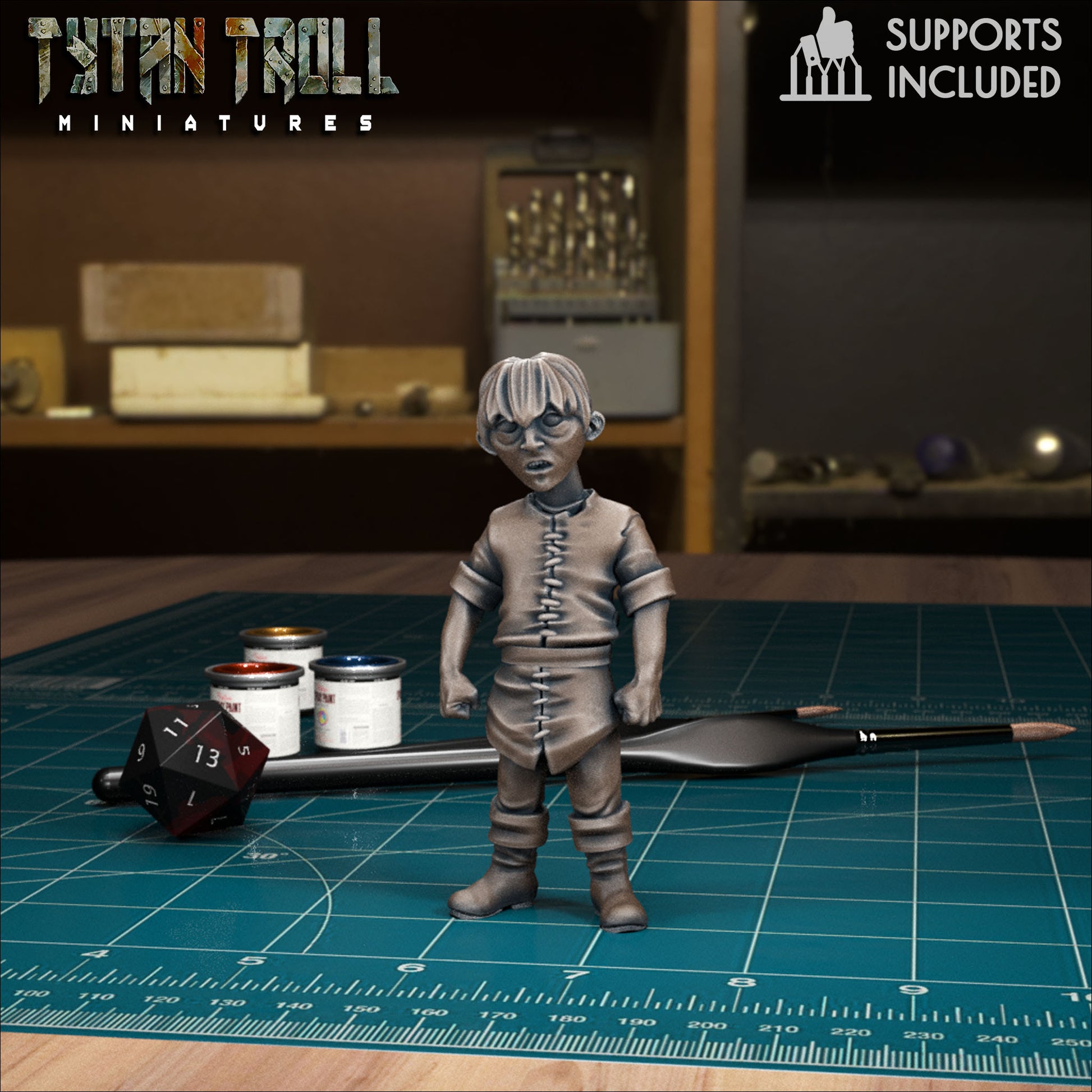 CoS Kellen | D&D TTRPG Mini | TytanTroll Miniatures