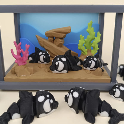 Flexi Killer Whale, Orca | 3DGOB - Tattles Told 3D