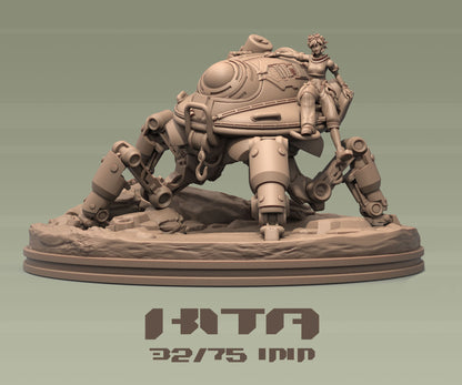 Kita | Tabletop or Display Scale | D&D TTRPG Fantasy Miniature | Dungeons and Maidens