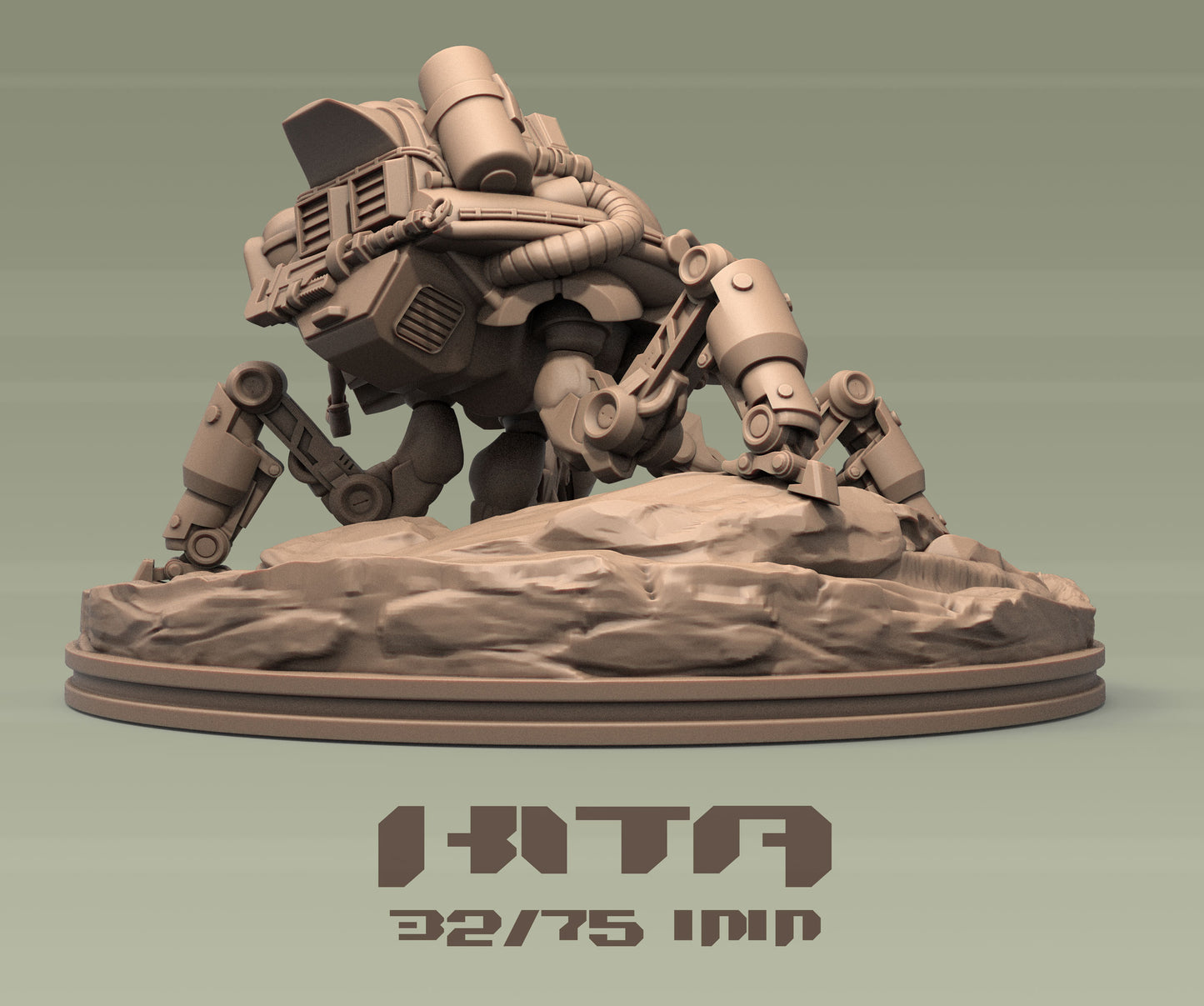 Kita | Tabletop or Display Scale | D&D TTRPG Fantasy Miniature | Dungeons and Maidens