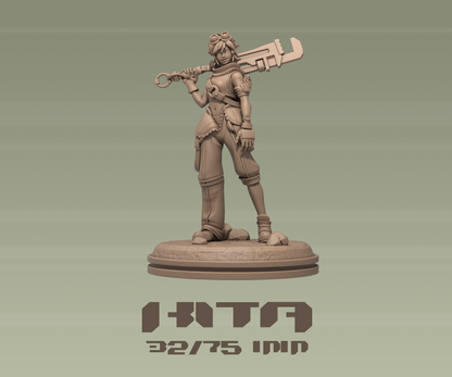 Kita | Tabletop or Display Scale | D&D TTRPG Fantasy Miniature | Dungeons and Maidens
