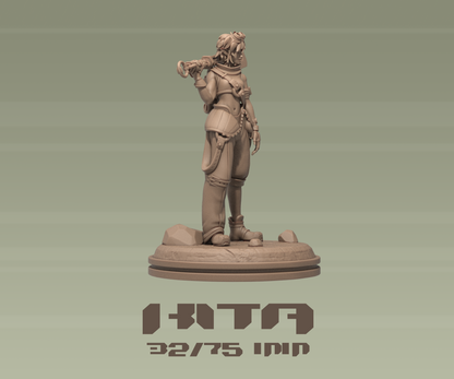 Kita | Tabletop or Display Scale | D&D TTRPG Fantasy Miniature | Dungeons and Maidens
