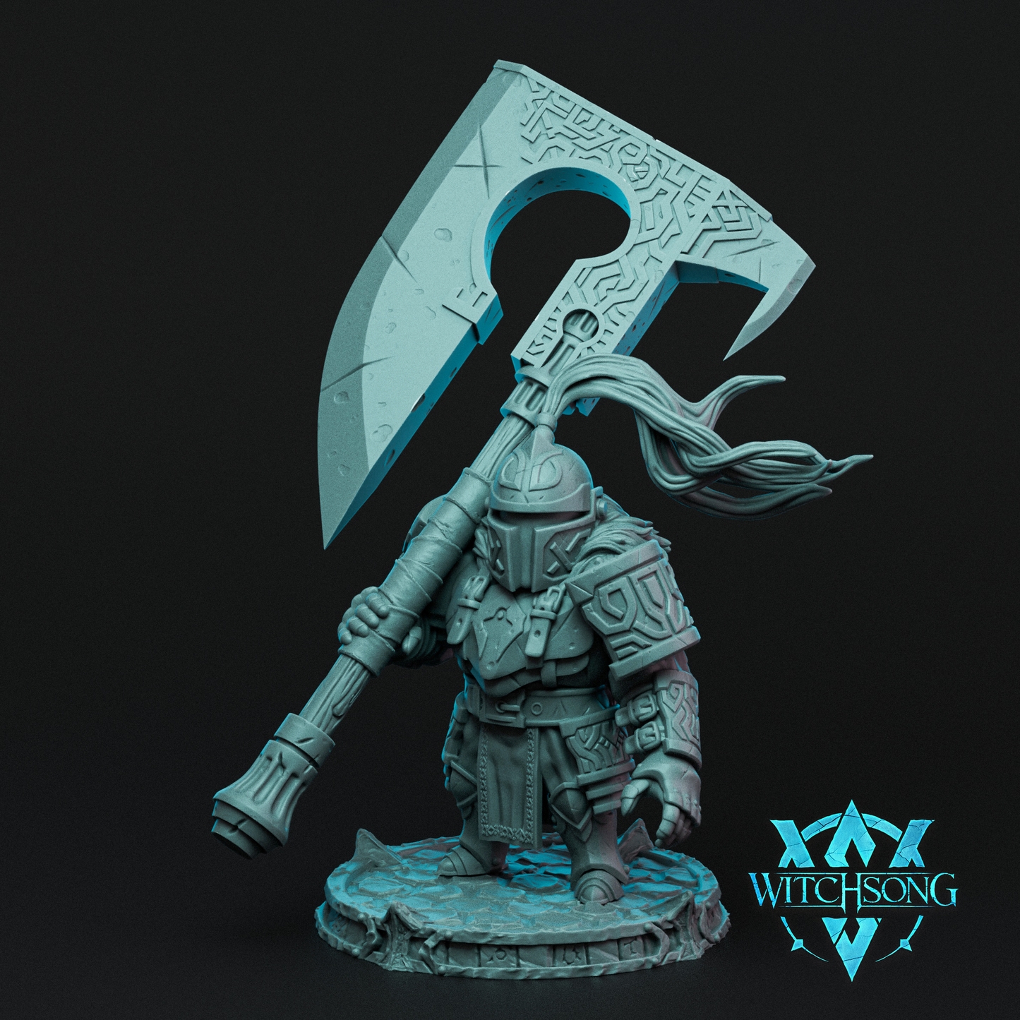 Knight of Stature | Mini or Bust | Monster Miniature Statue | Witchsong Miniatures