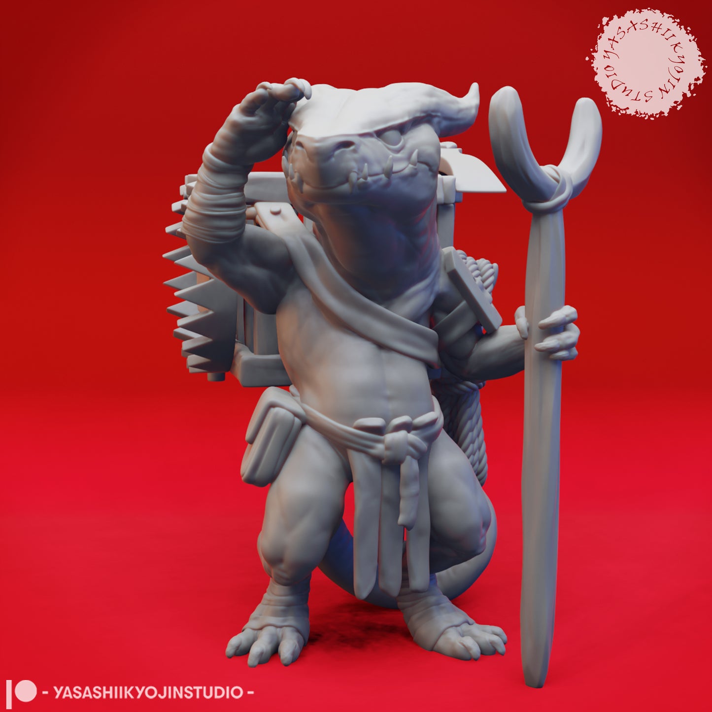 Kobold | TTRPG Monster Miniature | Yasashii Kyojin Studio - Tattles Told 3D