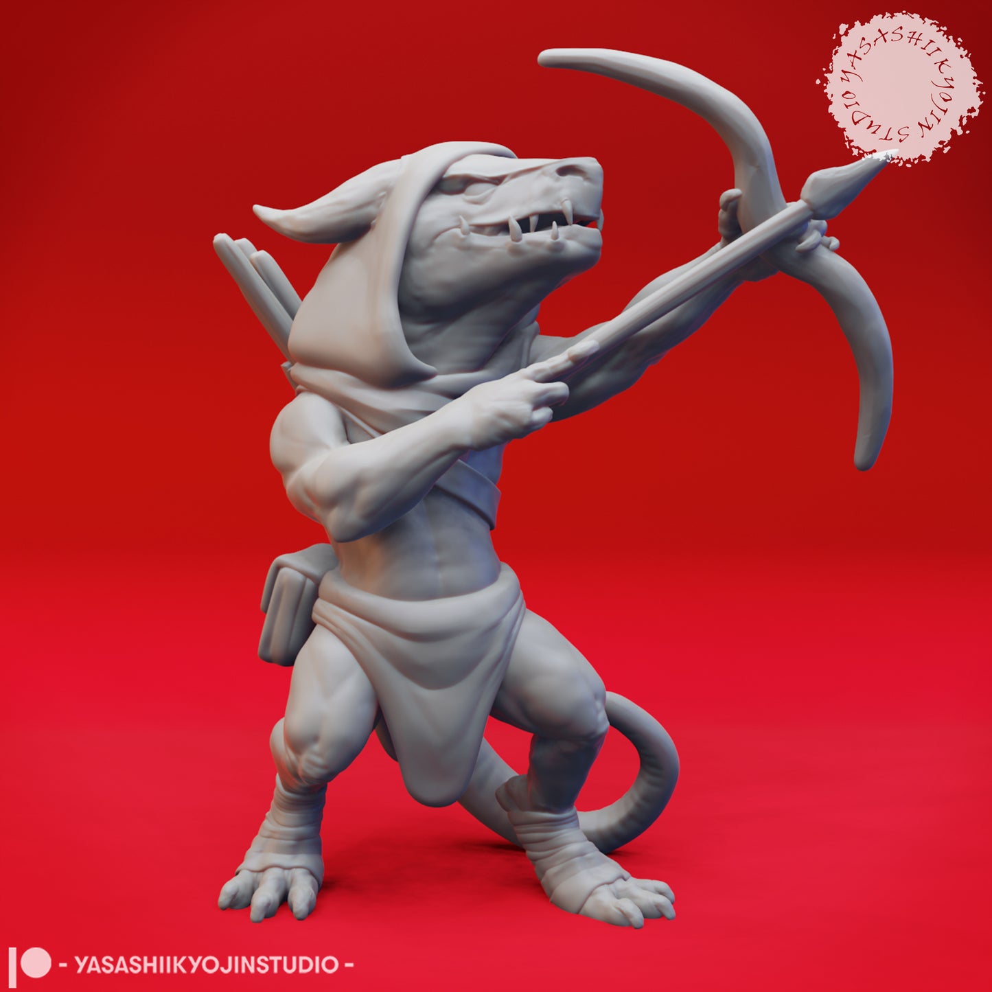 Kobold | TTRPG Monster Miniature | Yasashii Kyojin Studio - Tattles Told 3D