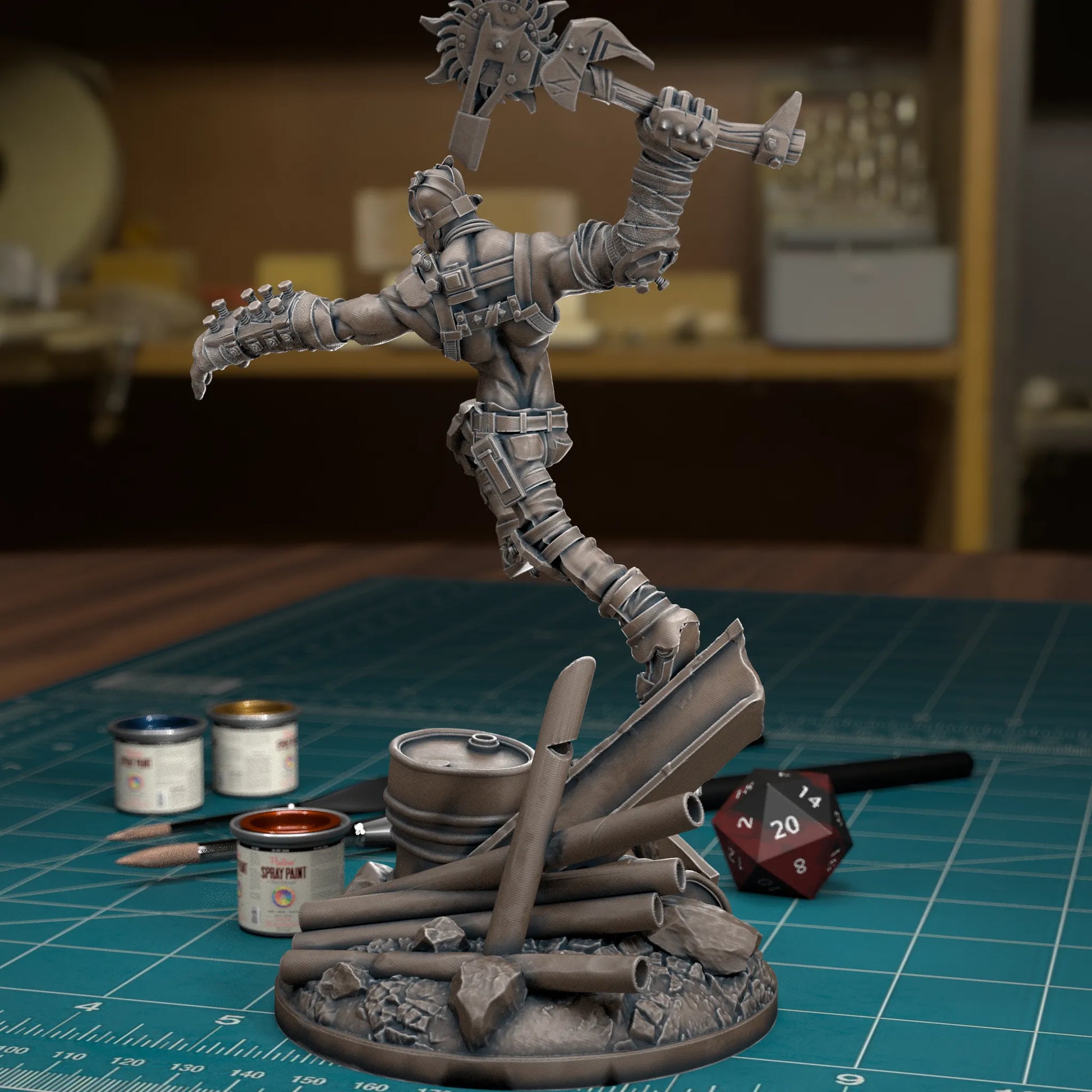 Krieg Statue | TytanTroll Miniatures