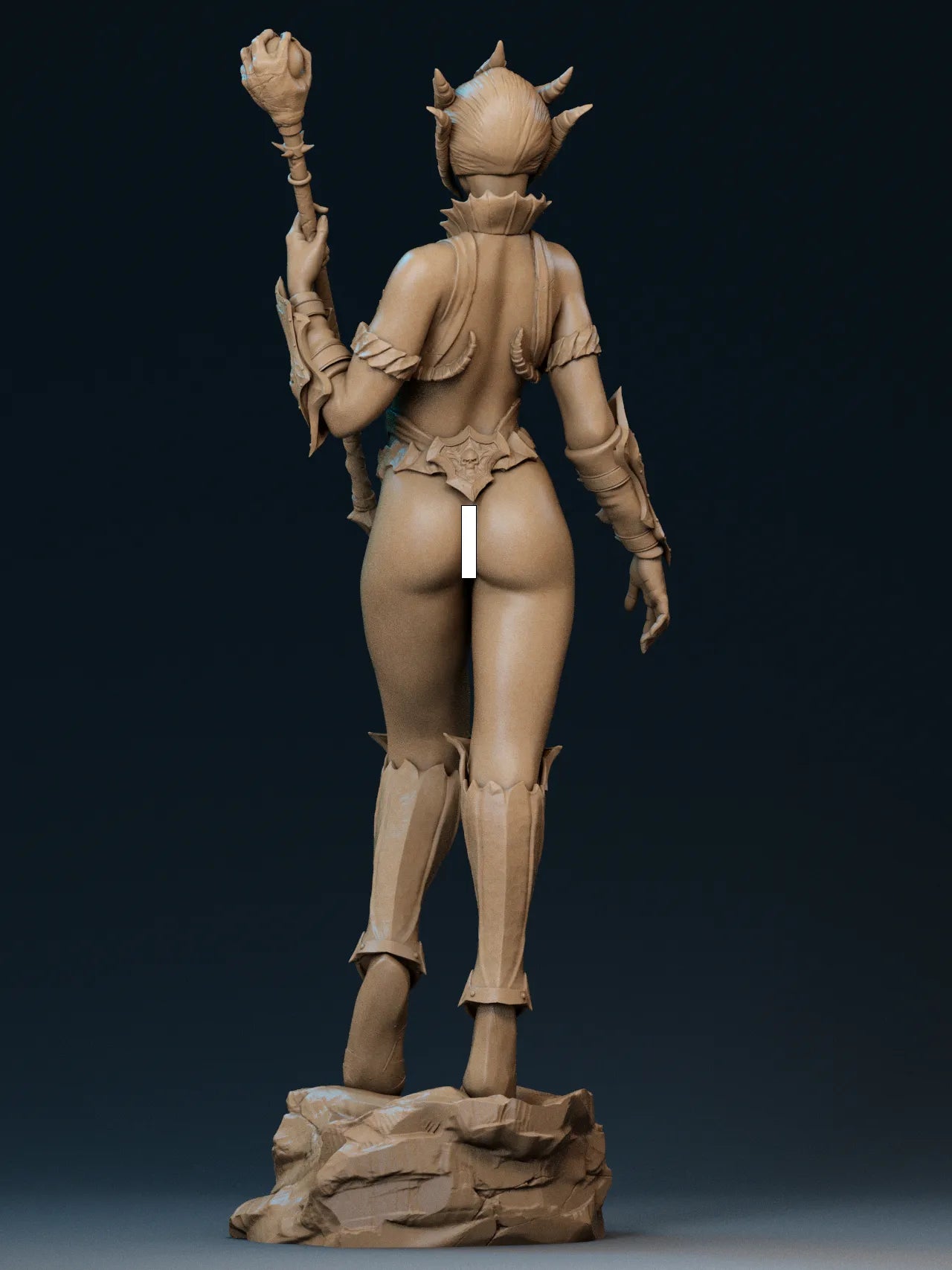 1:12 Mistress of the Hidden Arts | 3D Printed Resin Garage Kit Figure | CA 3D Studios