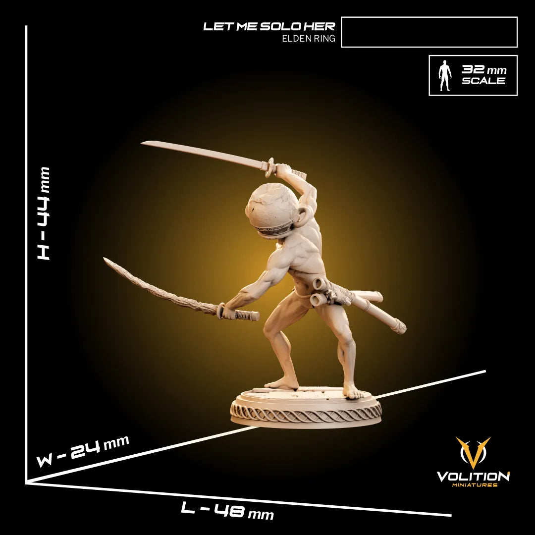 The Legend of Let Me Solo Her | Gaming Miniature TTRPG D&D | Volition Miniatures