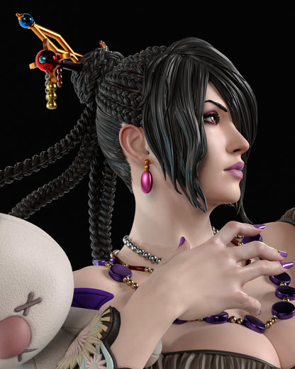 1:12 Elemental Sorceress | 3D Print Resin Garage Kit Figure | CA 3D Studios