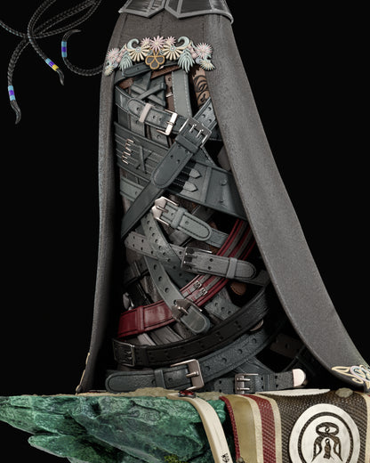 1:12 Elemental Sorceress | 3D Print Resin Garage Kit Figure | CA 3D Studios