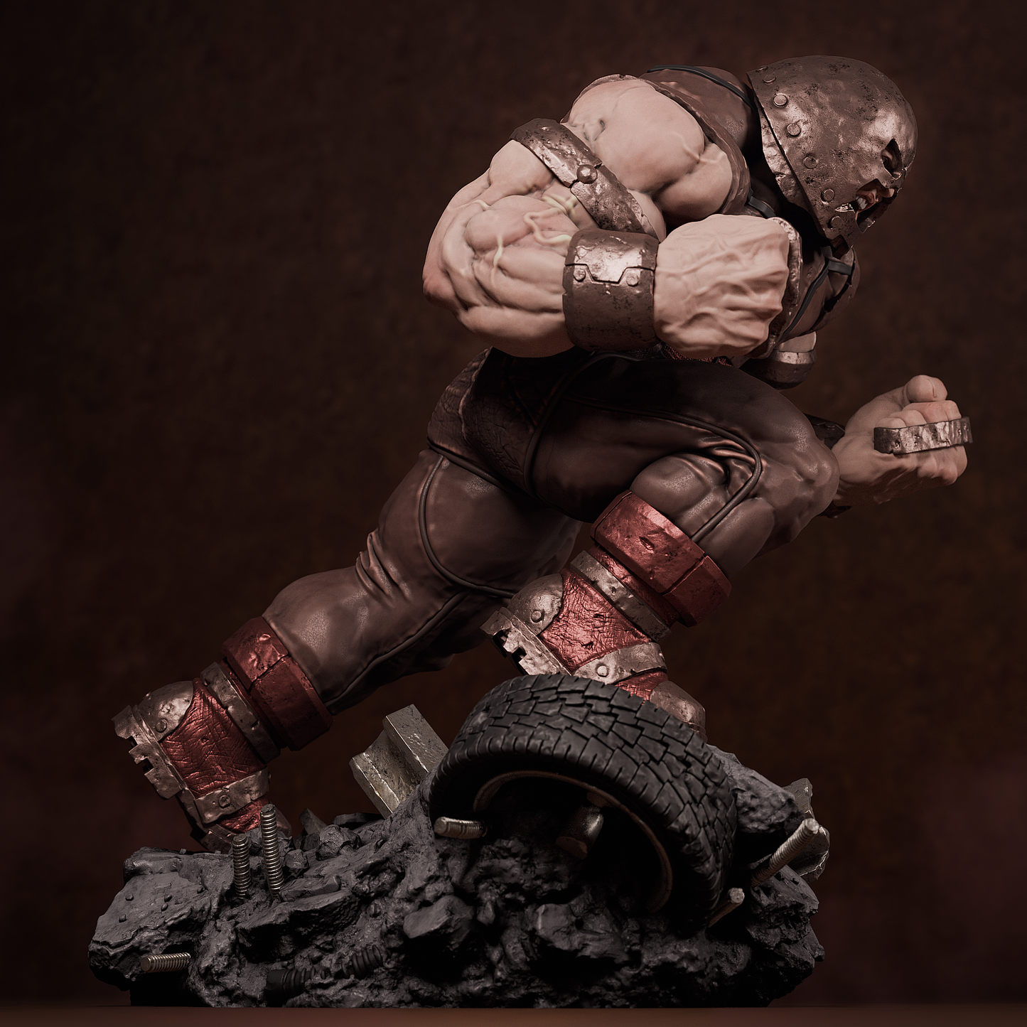 1:12 Unstoppable Force | 3D Printed Resin Garage Kit Figure | CA 3D Studios