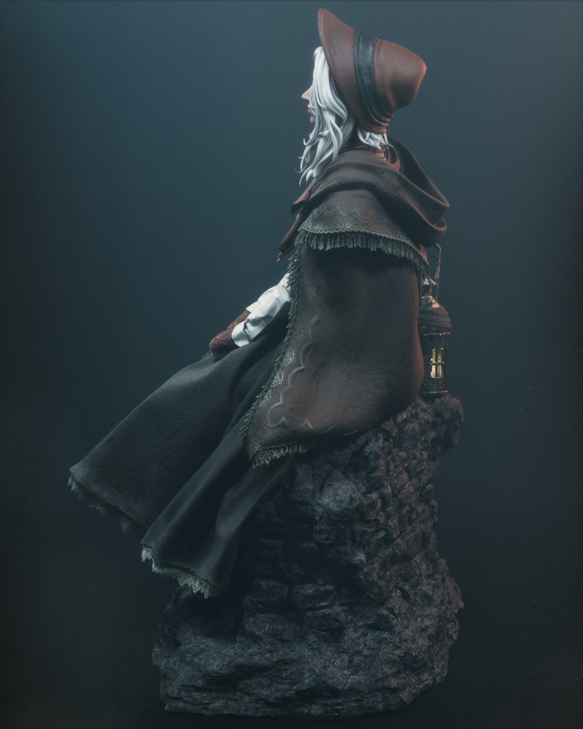 1:12 The Quiet Caretaker | 3D Printed Resin Garage Kit Figure | CA 3D Studios