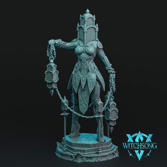 Lady of the Depths | Mini or Bust | Monster Miniature Statue | Witchsong Miniatures