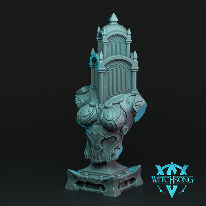 Lady of the Depths | Mini or Bust | Monster Miniature Statue | Witchsong Miniatures