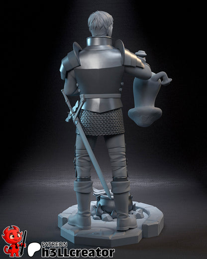 1:12 Culinary Crusader | Resin Garage Kit Figure Game Fan Art | h3LL creator