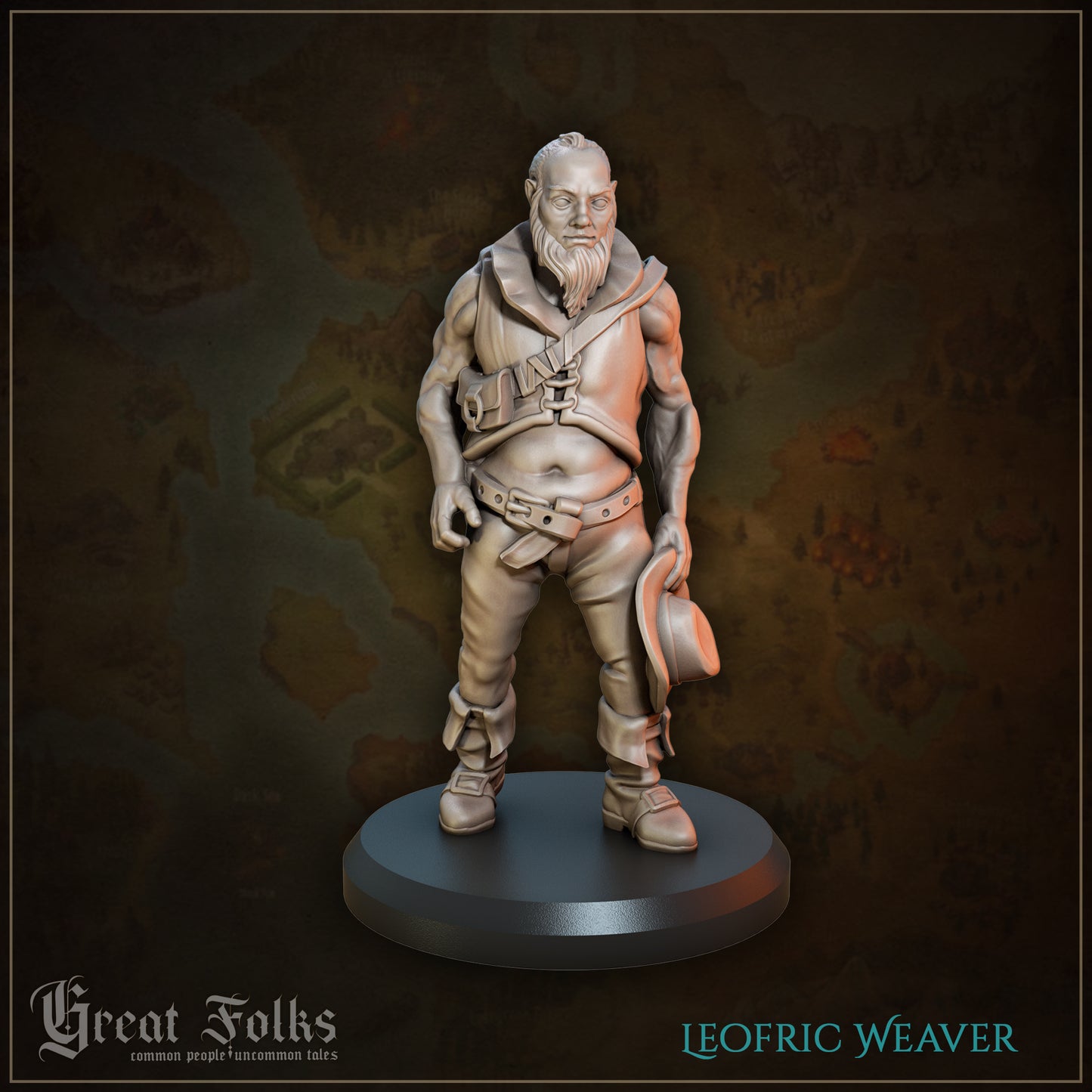 Great Folks Townsfolk, Part 2 | NPCs, Villagers, Children | Tabletop Gaming Miniatures Collection | Great Grimoire