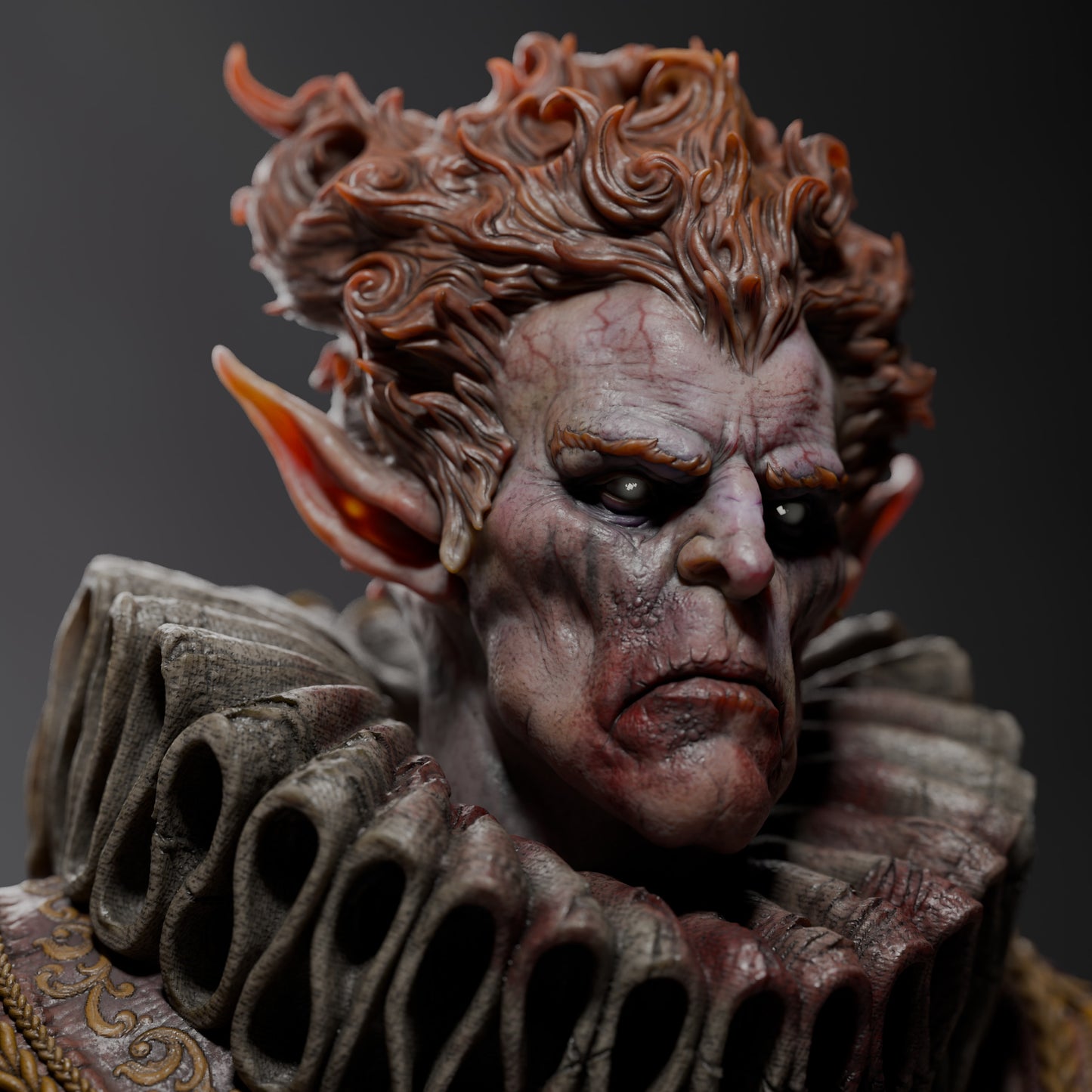 Lord Vermillion, Ancient Order Immortalis | D&D TTRPG Miniature | Rescale Miniatures | 3D Print