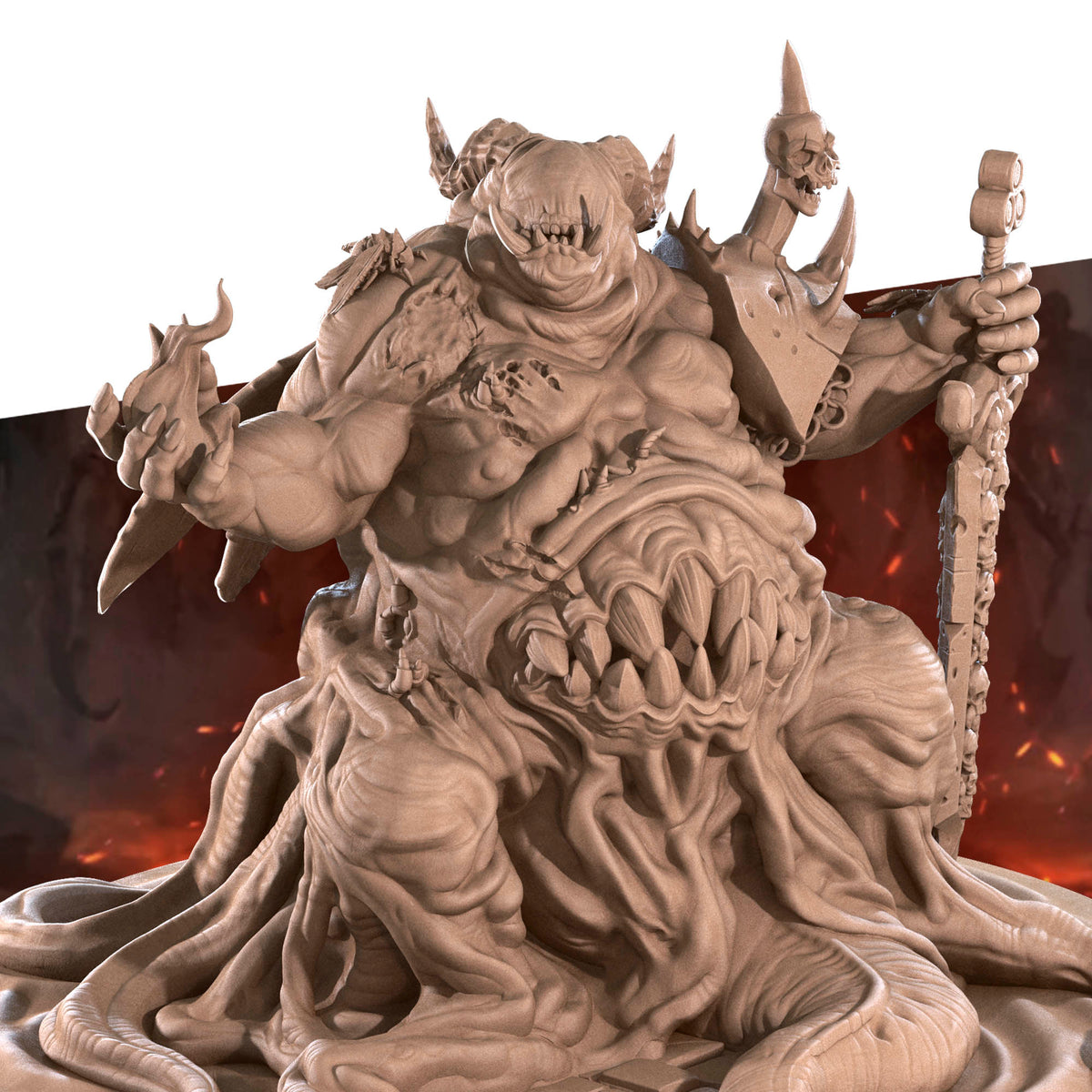 Lord of Pestilence | D&D TTRPG Miniature | Bite the Bullet