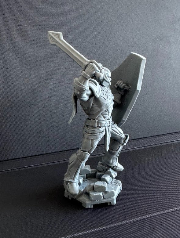 Battler Knight | D&D TTRPG Miniature | Dragun Studios