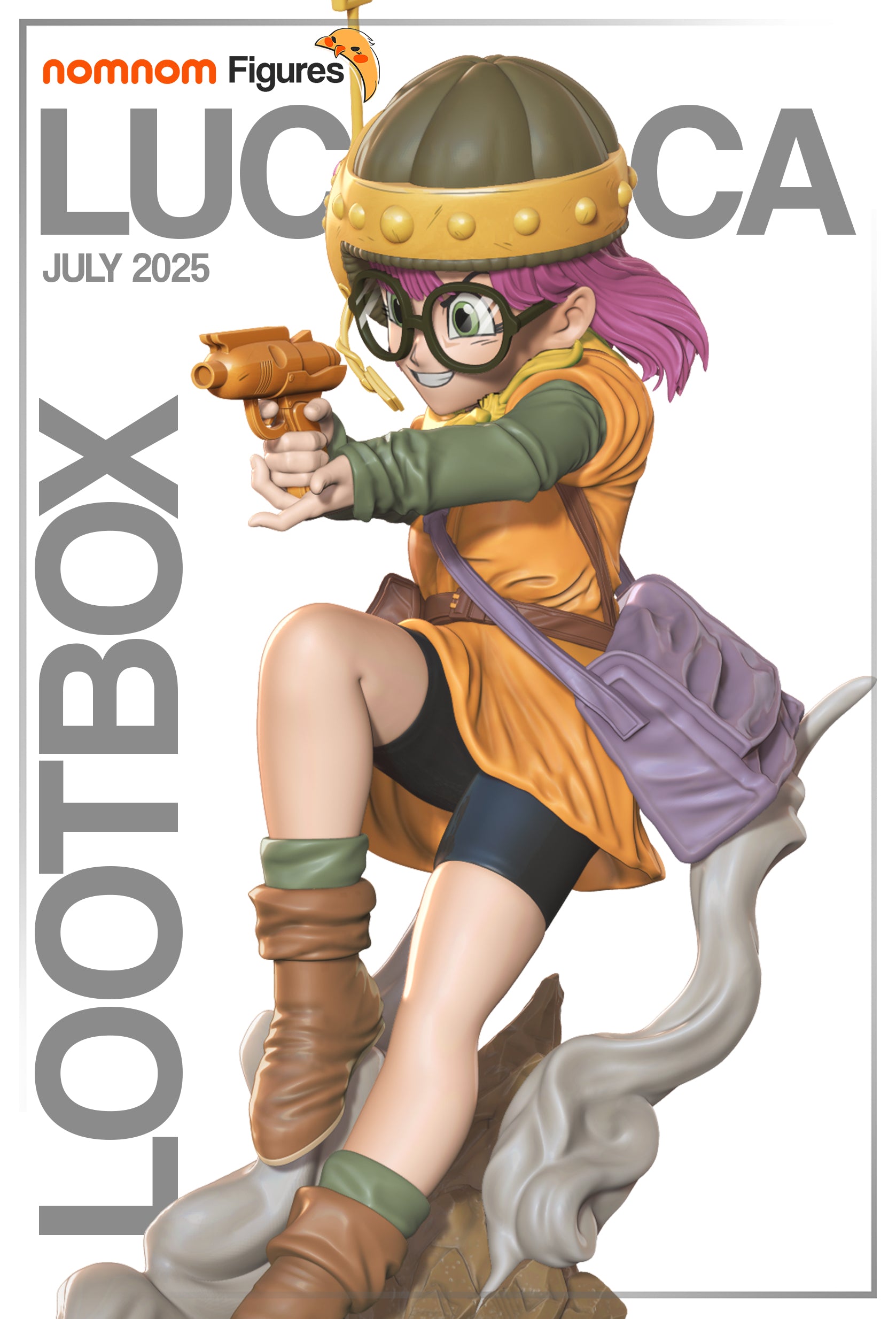 Future Engineer | Resin Garage Kit Figure Game Fan Art | Nomnom Figures