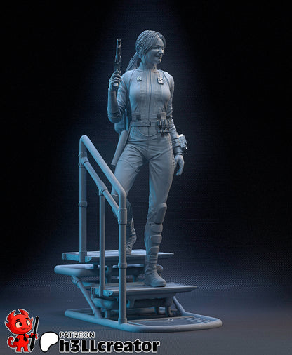 1:12 Atomic Nomad | Resin Garage Kit Figure Game Fan Art | h3LL creator