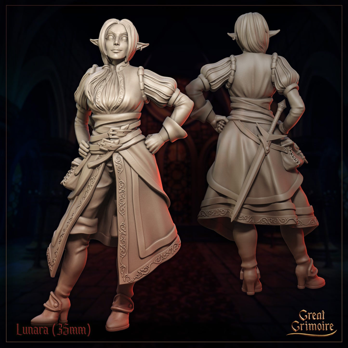 Shadows on the Blood Moon | Tabletop Gaming Miniatures Collection | Great Grimoire