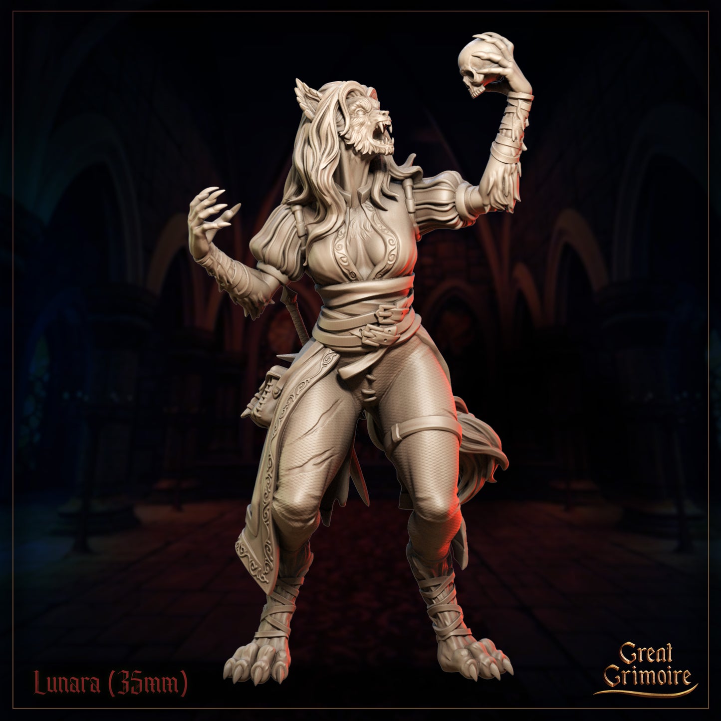 Shadows on the Blood Moon | Tabletop Gaming Miniatures Collection | Great Grimoire