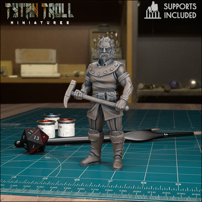CoS Luvash | D&D TTRPG Mini | TytanTroll Miniatures