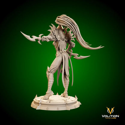 Female Blood Elf Rogue | Resin Garage Kit | Volition Miniatures