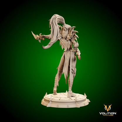 Female Blood Elf Rogue | Resin Garage Kit | Volition Miniatures