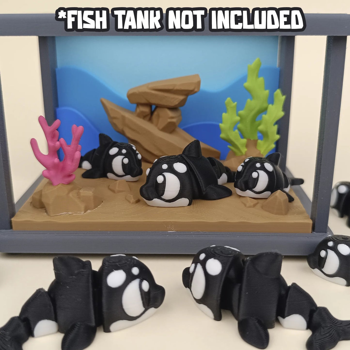 Flexi Killer Whale, Orca | 3DGOB - Tattles Told 3D