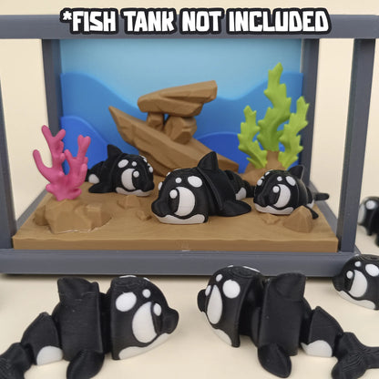 Flexi Killer Whale, Orca | 3DGOB - Tattles Told 3D