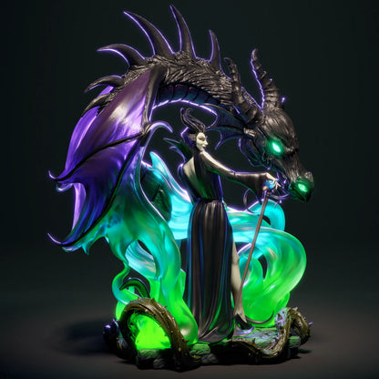 1:12 Malevolent Enchantress | 3D Printed Resin Garage Kit Figure | CA 3D Studios