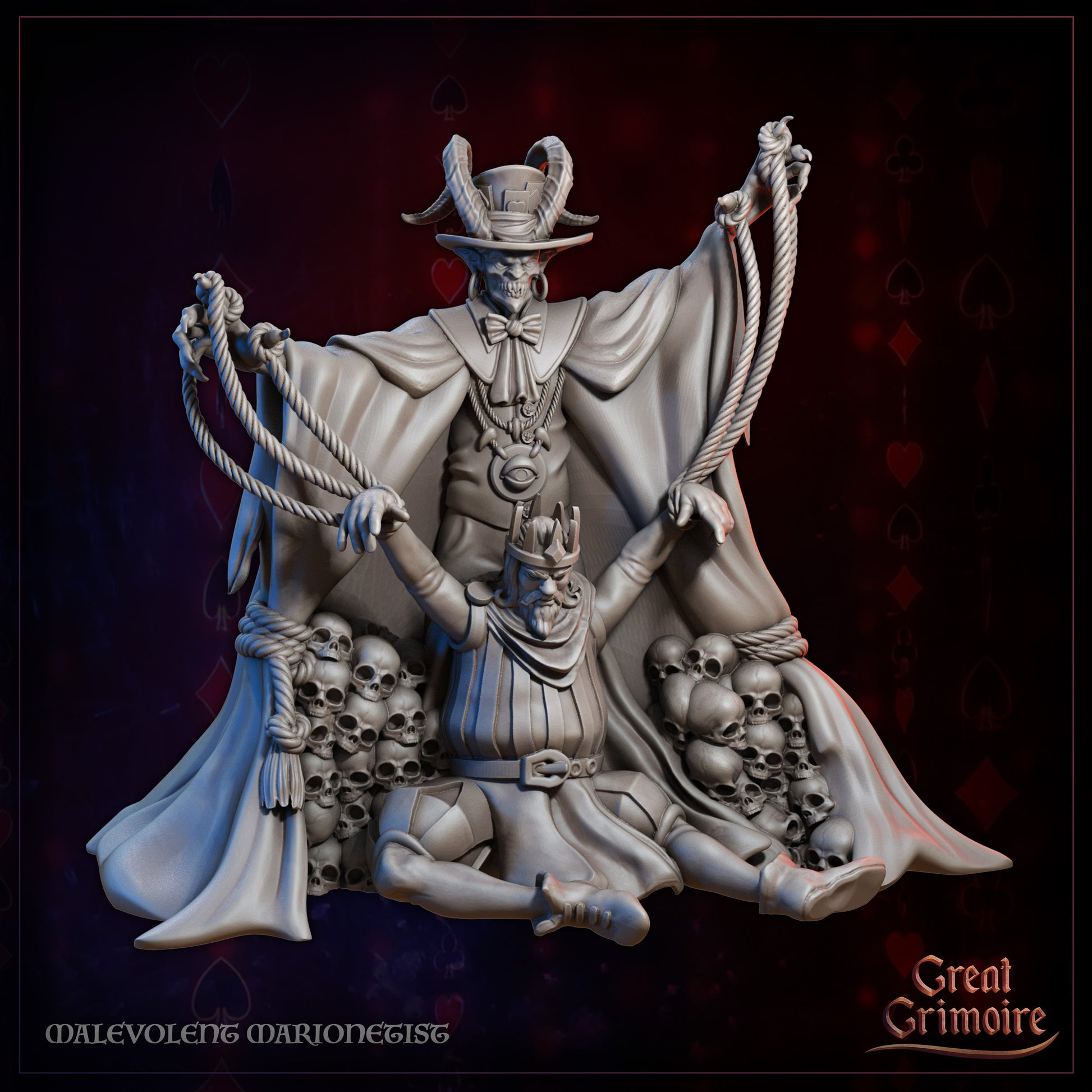 Macabre Masquerade | Tabletop Gaming Miniatures Collection | Great Grimoire