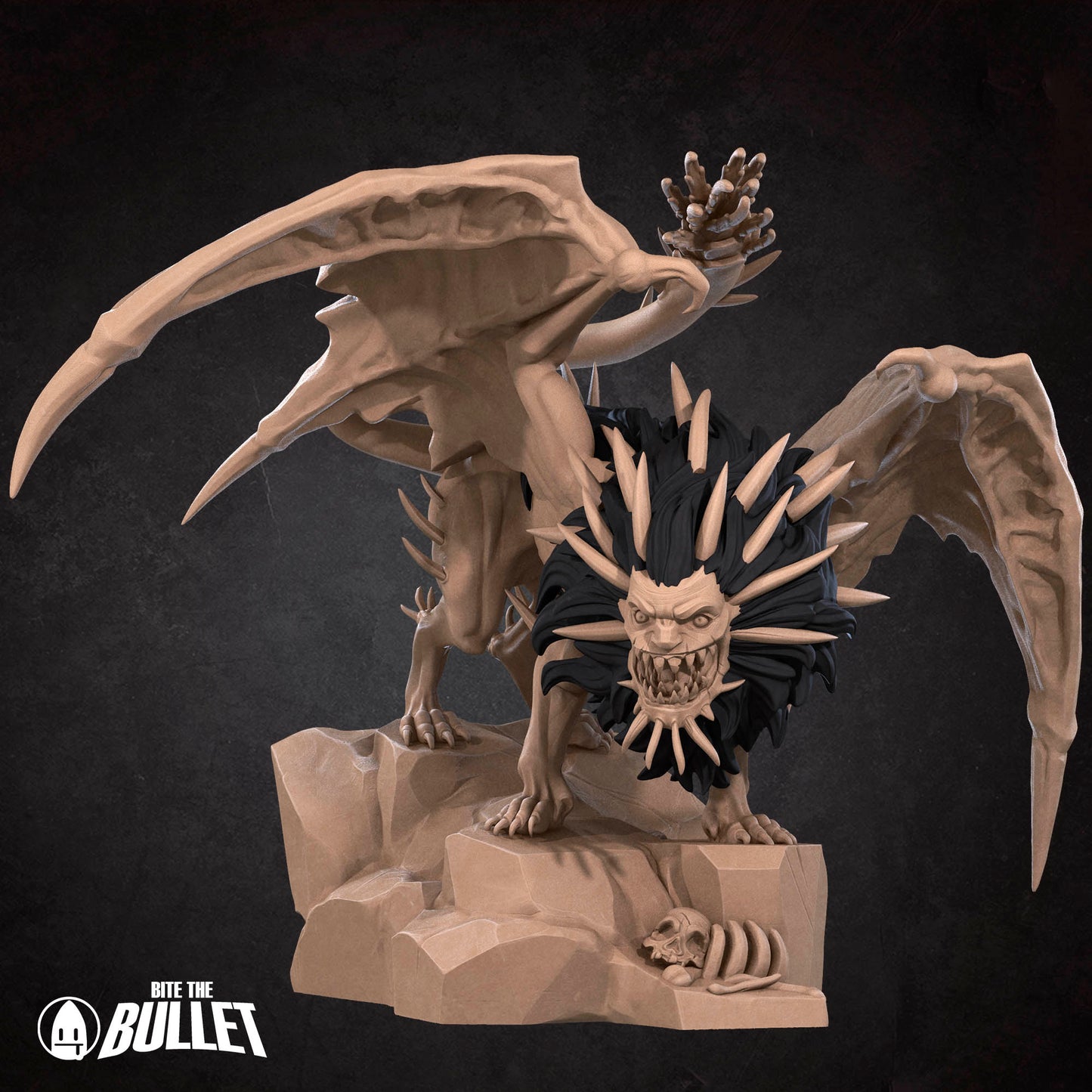 Manticore | D&D TTRPG Miniature | Bite the Bullet