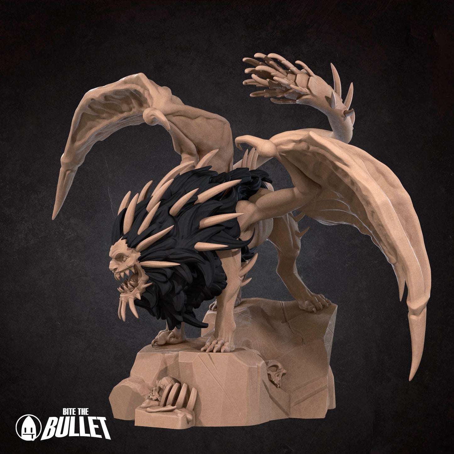 Manticore | D&D TTRPG Miniature | Bite the Bullet