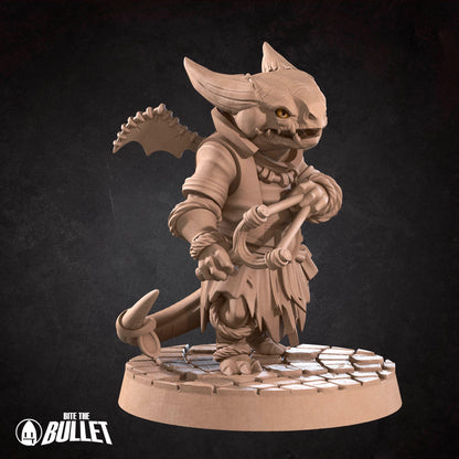 Kobold Marauder | D&D TTRPG Miniature | Bite the Bullet