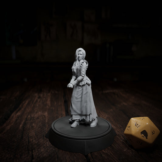 Marie Lennot, NPC | DnD Miniature Character | Cripta Studios - Tattles Told 3D