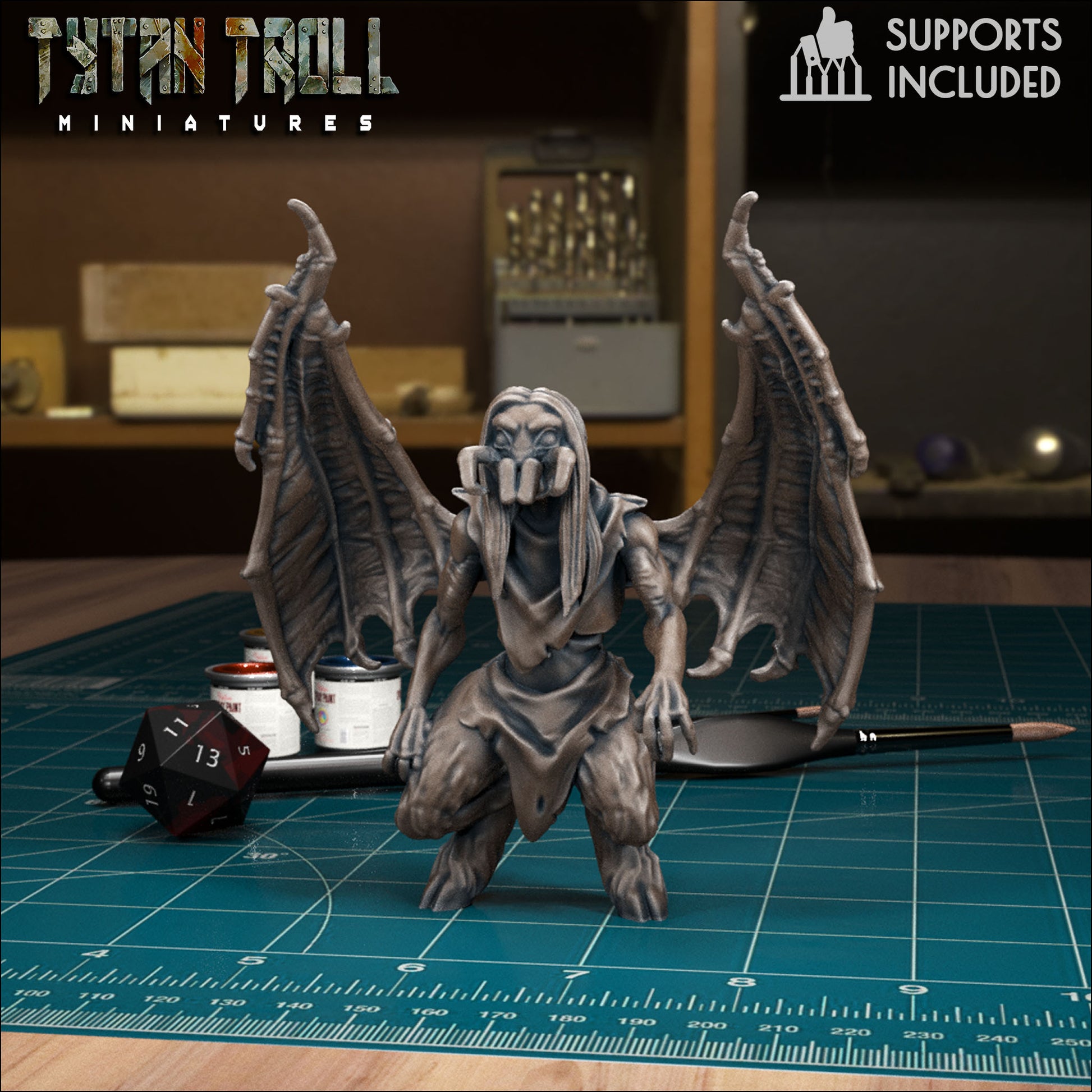 CoS Marzena Belview | D&D TTRPG Mini | TytanTroll Miniatures