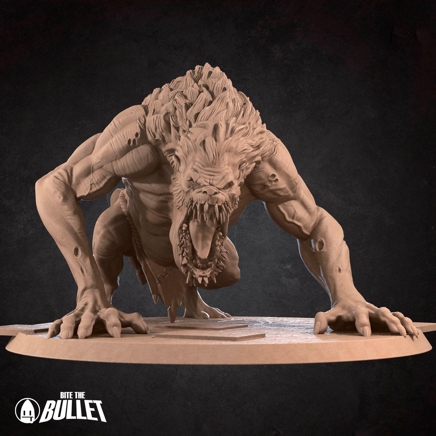 Maw of Yeenoghu | D&D TTRPG Miniature | Bite the Bullet