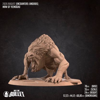 Maw of Yeenoghu | D&D TTRPG Miniature | Bite the Bullet