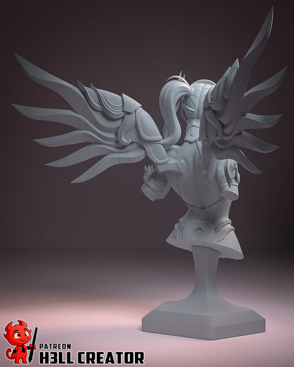 1:12 Radiant Healer | Resin Garage Kit Figure Game Fan Art | h3LL creator