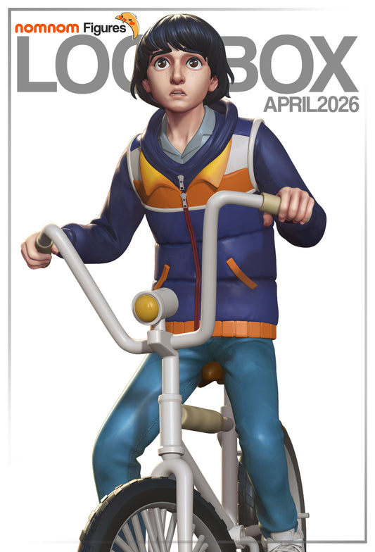 Resin garage kit figure of Anxious Young Protector from Tattles Told 3D, featuring a detailed anime-inspired design.